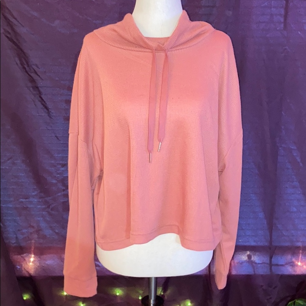 Long sleeve mock neck top